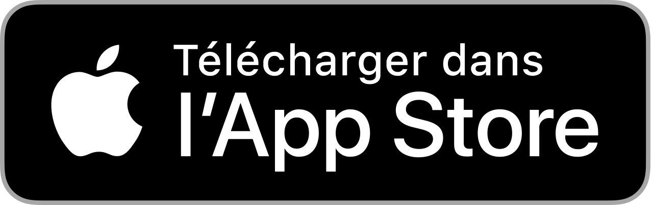 Téléchargez l'application sur l'App Store